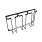 Metal Hanging Glass Rack Industrial Single Rail Glass & Stemware Holder Clearhalo 'furn' 'furn_wine_racks' 'Furniture' 'Kitchen & Dining Furniture' 'Wine Racks' 'wine_racks' 6475371