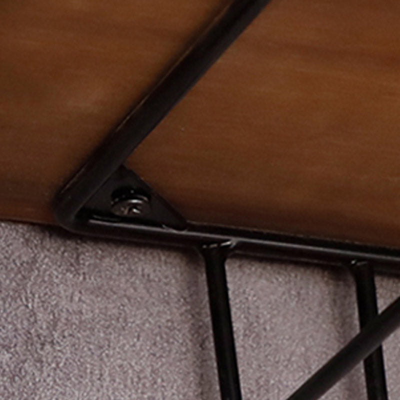 Metal Hanging Glass Rack Industrial Single Rail Glass & Stemware Holder Clearhalo 'furn' 'furn_wine_racks' 'Furniture' 'Kitchen & Dining Furniture' 'Wine Racks' 'wine_racks' 6475376