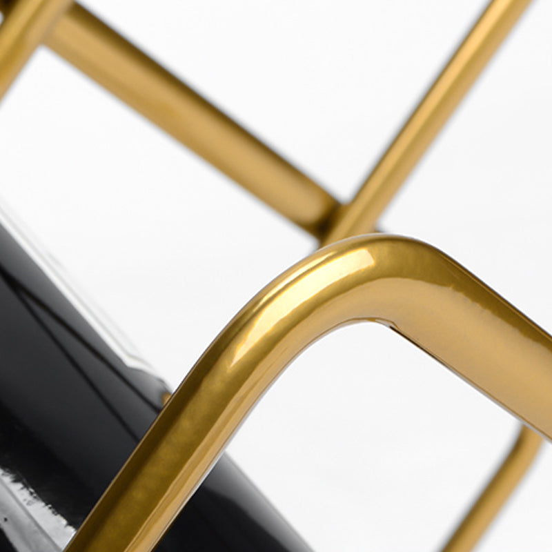 Modern Wine Bottle & Glass Rack Metal Wine Holder for Kitchen Clearhalo 'furn' 'furn_wine_racks' 'Furniture' 'Kitchen & Dining Furniture' 'Wine Racks' 'wine_racks' 6475474