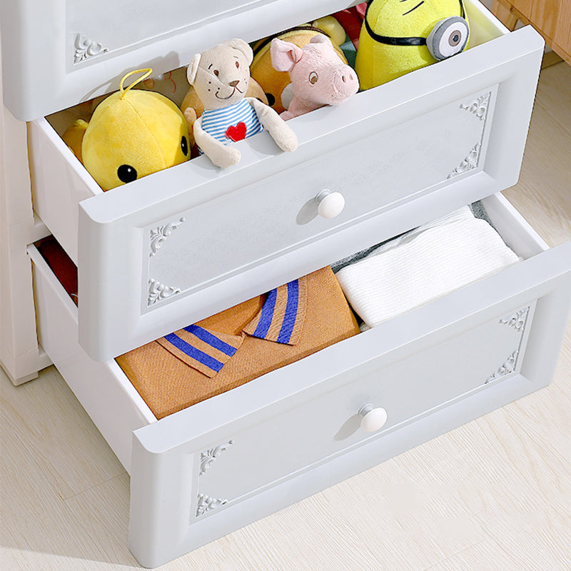 Non-Hanging Wardrobe Armoire Contemporary Plastic Storage Cabinet Clearhalo 'Armoires & Wardrobes' 'armoires_wardrobes' 'Bedroom Furniture' 'furn' 'furn_armoires_wardrobes' 'Furniture' 6475556