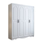 White Engineered Wood Wardrobe Closet Modern Wardrobe Armoire