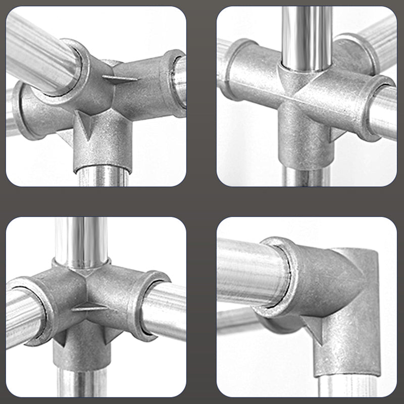 Metallgarderobeschrank mit Regalen modern