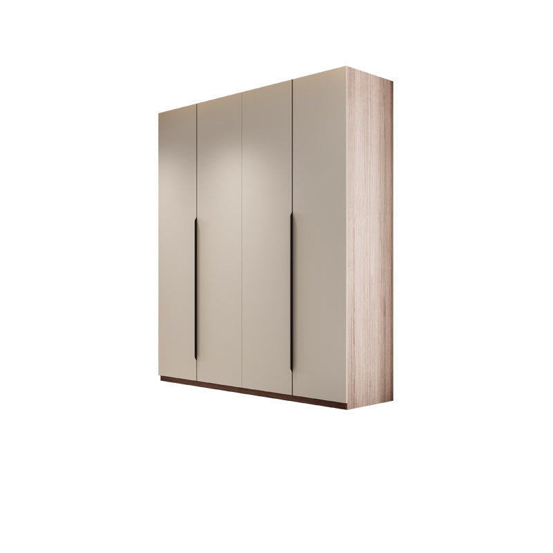 Hinged Wardrobe Cabinet Engineered Wood Wardrobe Armoire for Home