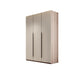 Hinged Wardrobe Cabinet Engineered Wood Wardrobe Armoire for Home