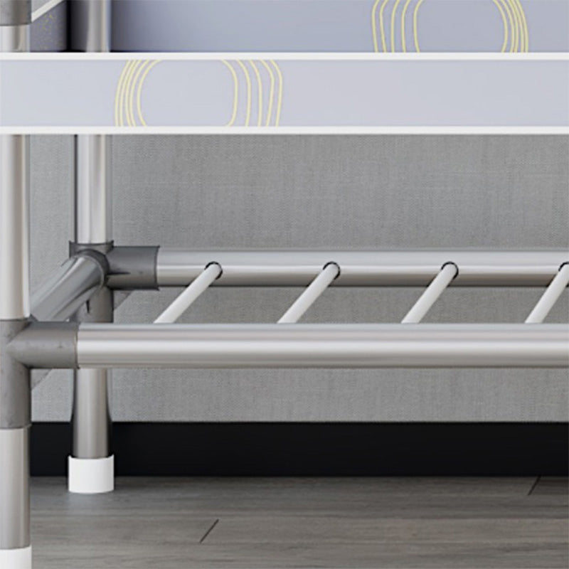 Metallgarderobe Armoire mit Regalen zeitgenössischer Kleiderschrankschrank