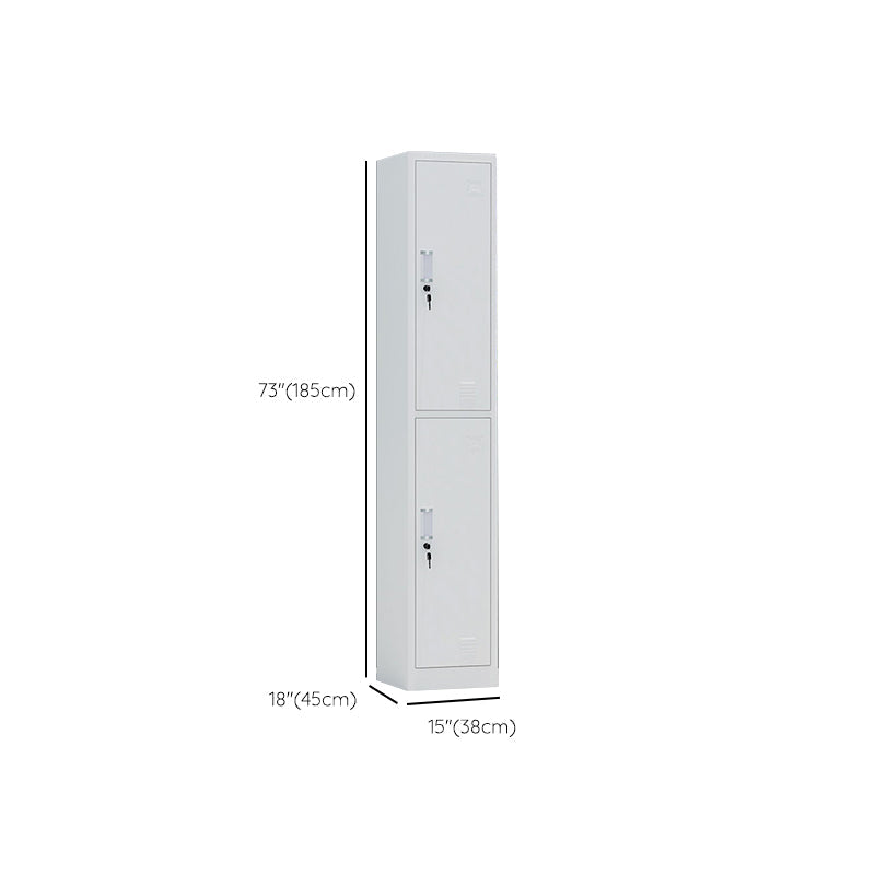 15"L White Wardrobe Armoire Modern Storage Cabinet for Home Use Clearhalo 'Armoires & Wardrobes' 'armoires_wardrobes' 'Bedroom Furniture' 'furn' 'furn_armoires_wardrobes' 'Furniture' 6475930