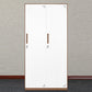35.4"L Contemporary Wardrobe Closet Metal Home Wardrobe Armoire