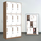 35.4"L Contemporary Wardrobe Closet Metal Home Wardrobe Armoire