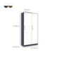 35.4"L Contemporary Wardrobe Closet Metal Home Wardrobe Armoire