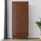 Contemporary Rubberwood Storage Cabinet Matte Finish Cabinet for Home