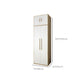 Hinged Wardrobe Armoire with Garment Rod Modern Wardrobe Cabinet for Home