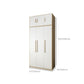 Hinged Wardrobe Armoire with Garment Rod Modern Wardrobe Cabinet for Home