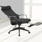 Modern Slide Office Chair Adjustable Seat Height Black Fixed Arms Desk Chair Clearhalo 'furn' 'furn_office_chair' 'Furniture' 'Office Chairs' 'Office Furniture' 'office_chair' 6476058