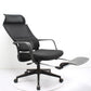 Modern Slide Office Chair Adjustable Seat Height Black Fixed Arms Desk Chair Clearhalo 'furn' 'furn_office_chair' 'Furniture' 'Office Chairs' 'Office Furniture' 'office_chair' 6476062