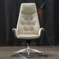 Modern Leather Managers Chair White Executive Chair for Office