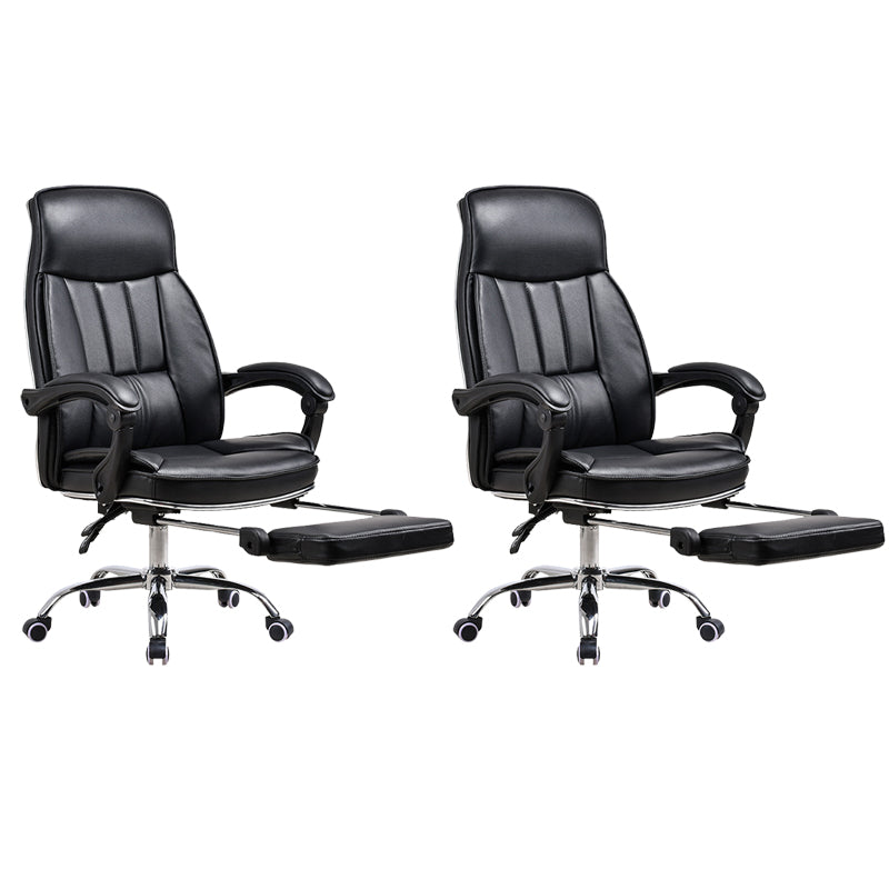 Sedia moderna sedia incluso sedia da scrivania in pelle alta con ruote