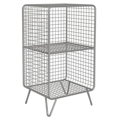 Libreria di scaffali per finitura antica industriale