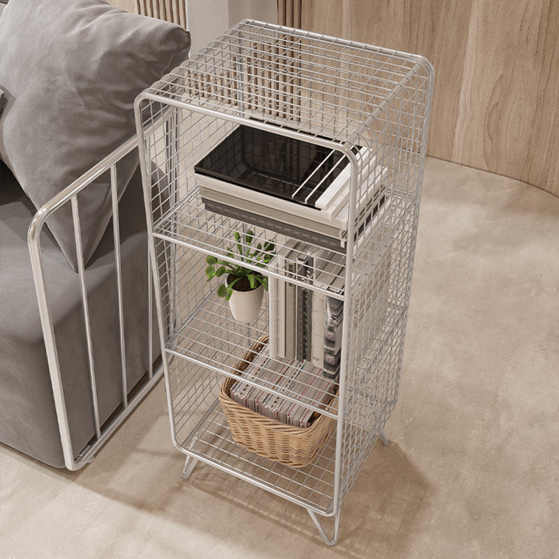 Libreria di scaffali per finitura antica industriale