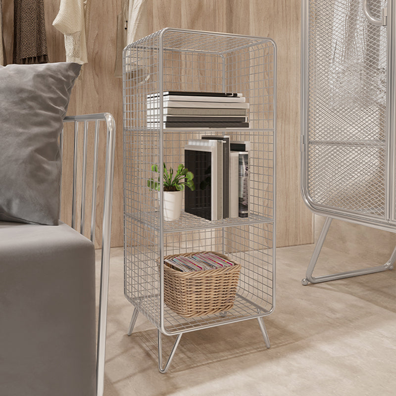 Libreria di scaffali per finitura antica industriale