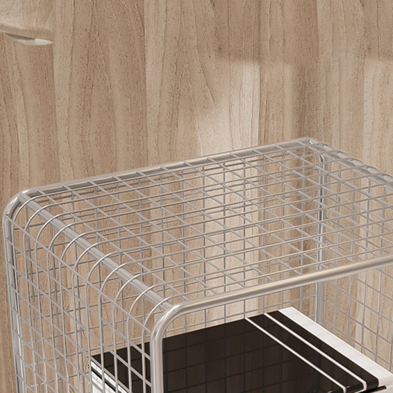 Libreria di scaffali per finitura antica industriale