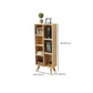 Modern Wooden Bookcase Standard Closed Back Bookshelf with Shelves Clearhalo 'Bookcases' 'furn' 'furn_bookcases' 'Furniture' 'Office Furniture' 6476457