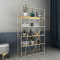 Libreria etagere industriale Metal 4 mensole aperte libreria