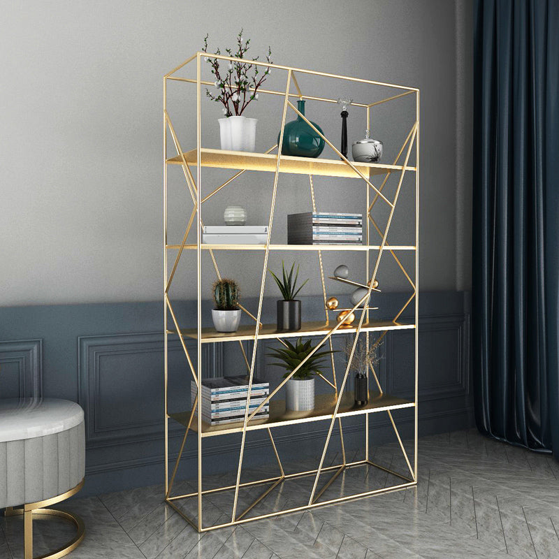 Libreria etagere industriale Metal 4 mensole aperte libreria
