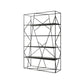Libreria etagere industriale Metal 4 mensole aperte libreria