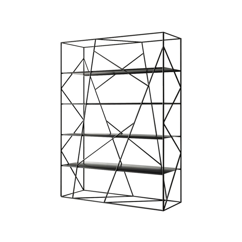 Libreria etagere industriale Metal 4 mensole aperte libreria