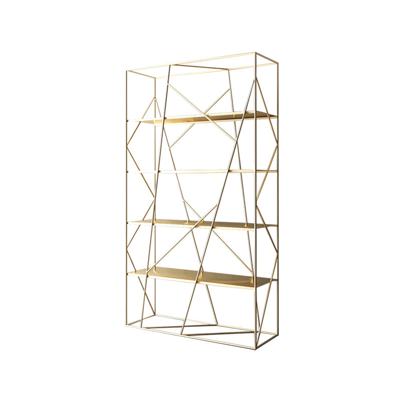 Libreria etagere industriale Metal 4 mensole aperte libreria