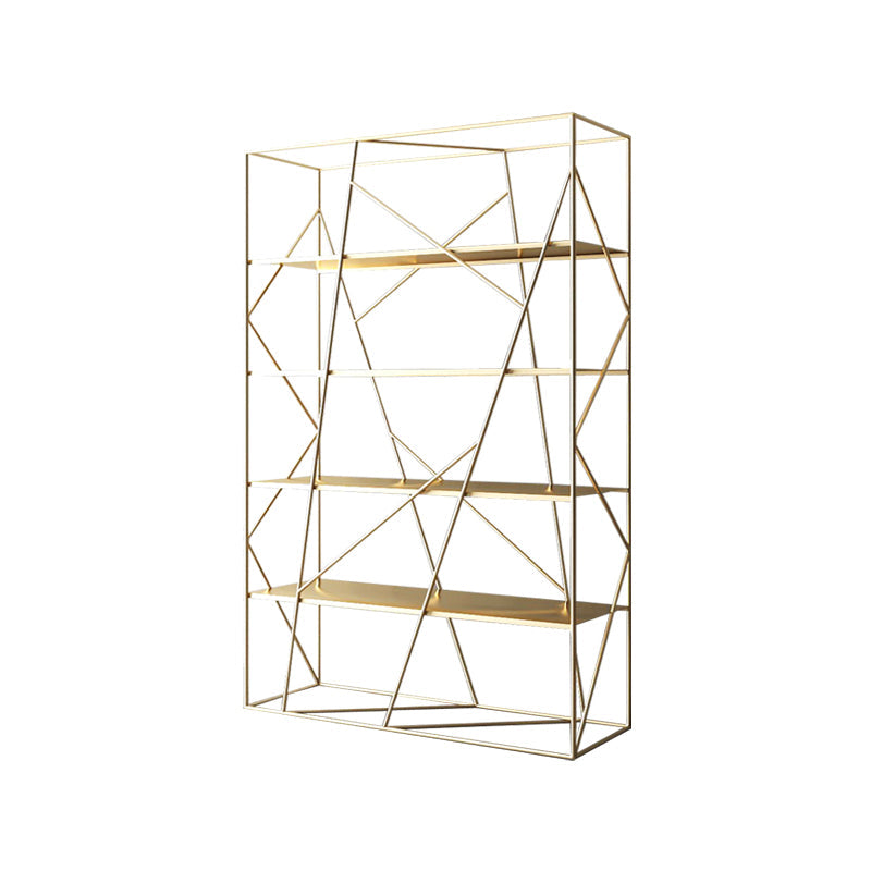 Libreria etagere industriale Metal 4 mensole aperte libreria