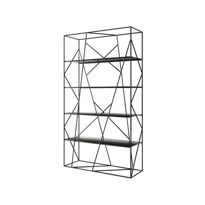 Libreria etagere industriale Metal 4 mensole aperte libreria