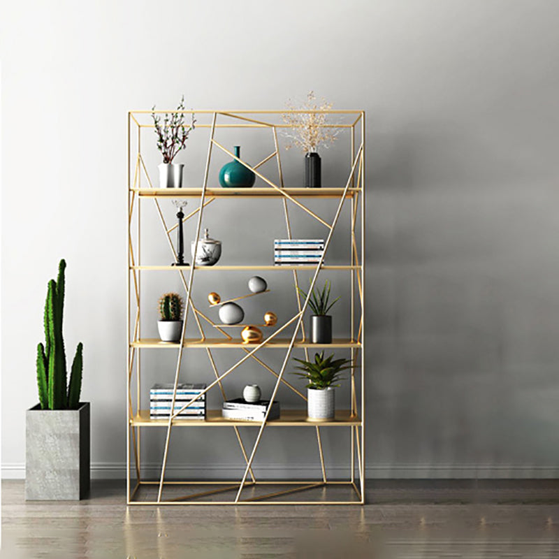 Libreria etagere industriale Metal 4 mensole aperte libreria