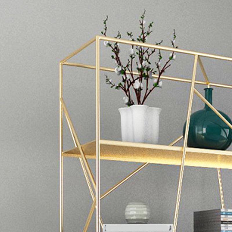 Libreria etagere industriale Metal 4 mensole aperte libreria