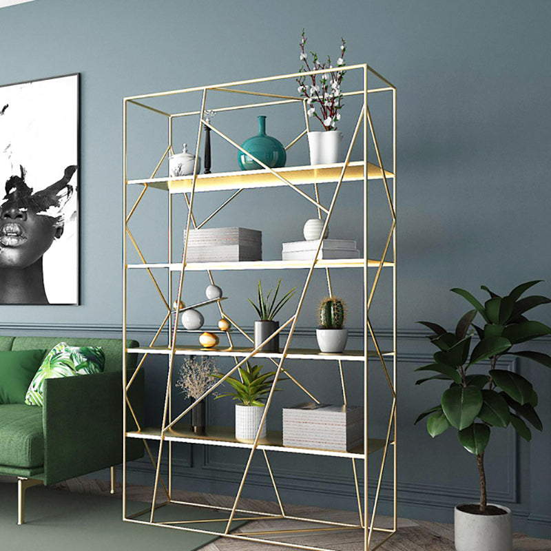 Libreria etagere industriale Metal 4 mensole aperte libreria