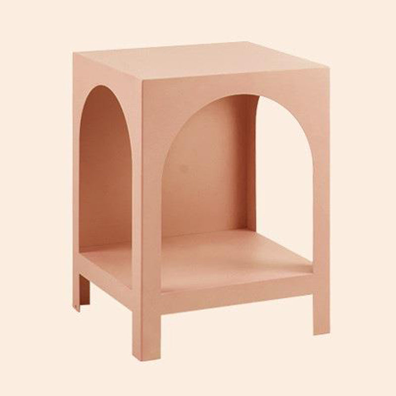 13.78 "W Scandinave antique finis final étagère bibliothèque en métal étagère avec étagères