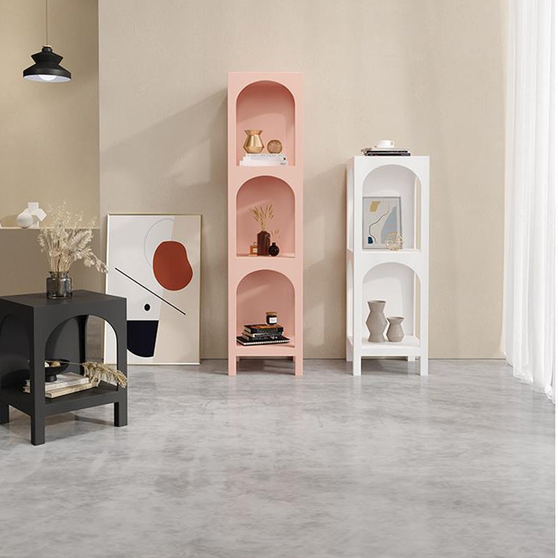 13.78 "W Scandinave antique finis final étagère bibliothèque en métal étagère avec étagères