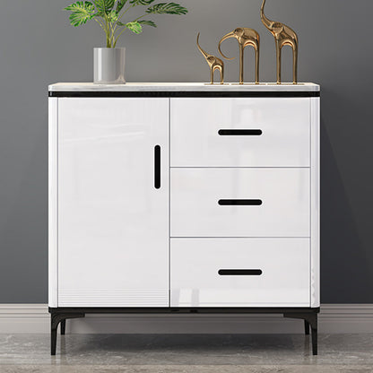 Contemporaneo a buffet a buffet a buffet in legno con mobile e cassetti