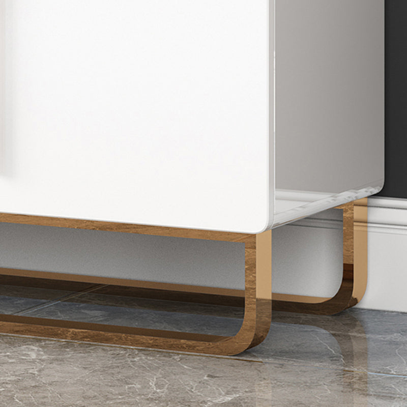 Glam Style Sideboard Wood Buffet Stand with Cabinets and Drawers Clearhalo 'buffet_sideboard' 'Buffets & Sideboards' 'furn' 'furn_buffet_sideboard' 'Furniture' 'Kitchen & Dining Furniture' 6476682