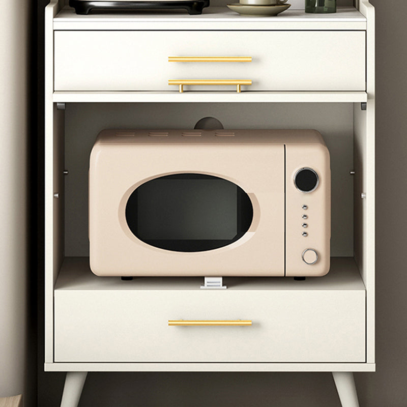 キャビネットと引き出し付きのグラムスタイルダイニングビュッフェストーンサイドボード