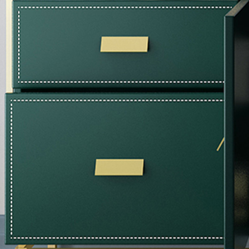 Glam Style Dining Buffet 59"L Wood Side Board with Cabinets and Drawers Clearhalo 'buffet_sideboard' 'Buffets & Sideboards' 'furn' 'furn_buffet_sideboard' 'Furniture' 'Kitchen & Dining Furniture' 6476786