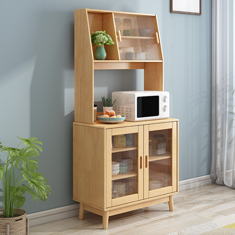 Tablero de madera de estilo de buffet de estilo contemporáneo con gabinetes