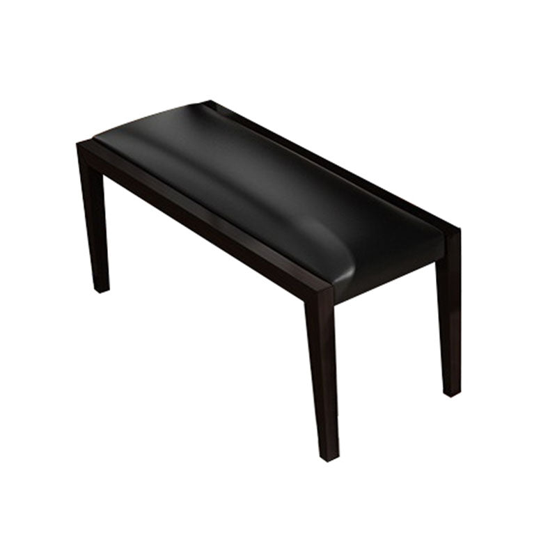 Mid-Century Modern Bench Wooden Seating Bench with Cushioned Clearhalo 'Benches' 'Chairs & Seating' 'furn' 'furn_benches' 'Furniture' 'Living Room Furniture' 6477014