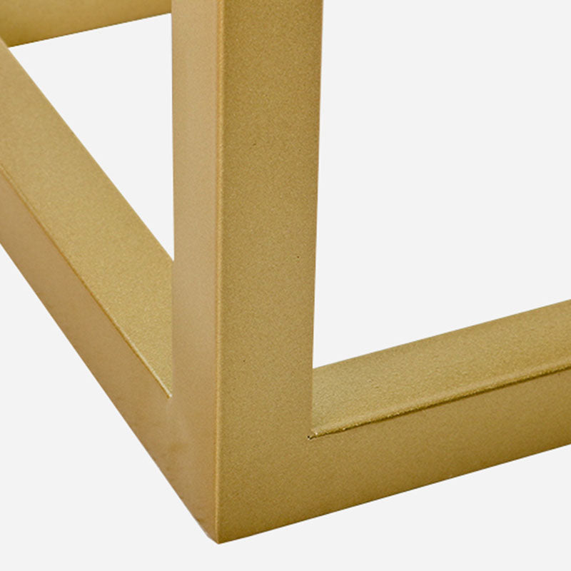 Contemporary Upholstered Bench Home Rectangle Seating Bench with Metal Legs Clearhalo 'Benches' 'Chairs & Seating' 'furn' 'furn_benches' 'Furniture' 'Living Room Furniture' 6477035