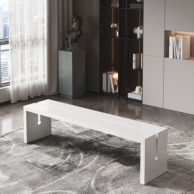 13.65" W Bedroom Bench Modern Style Solid Wood Seating Bench Clearhalo 'Benches' 'Chairs & Seating' 'furn' 'furn_benches' 'Furniture' 'Living Room Furniture' 6477045