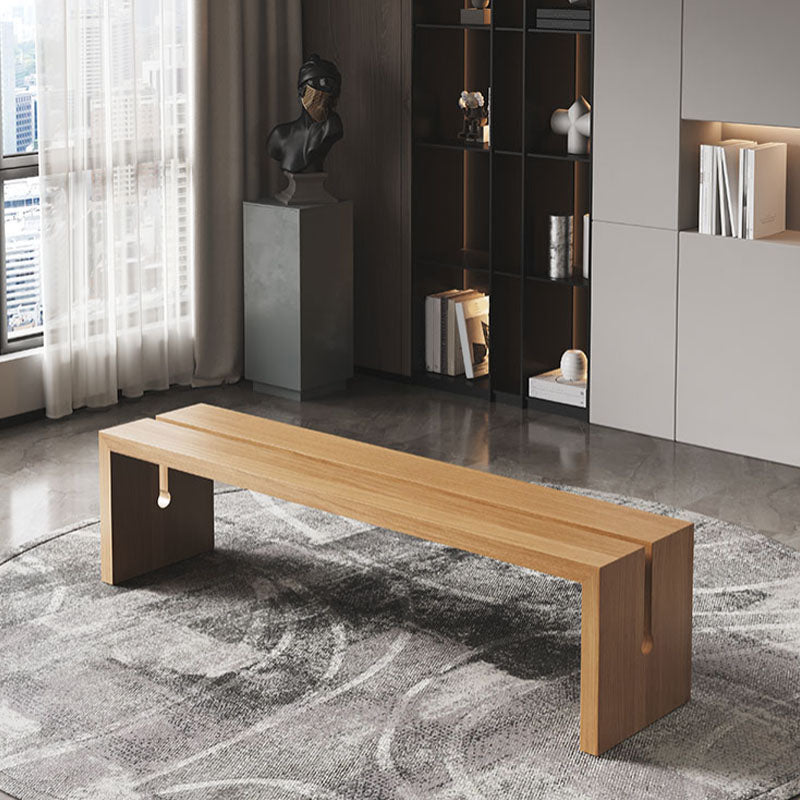 13.65" W Bedroom Bench Modern Style Solid Wood Seating Bench Clearhalo 'Benches' 'Chairs & Seating' 'furn' 'furn_benches' 'Furniture' 'Living Room Furniture' 6477052