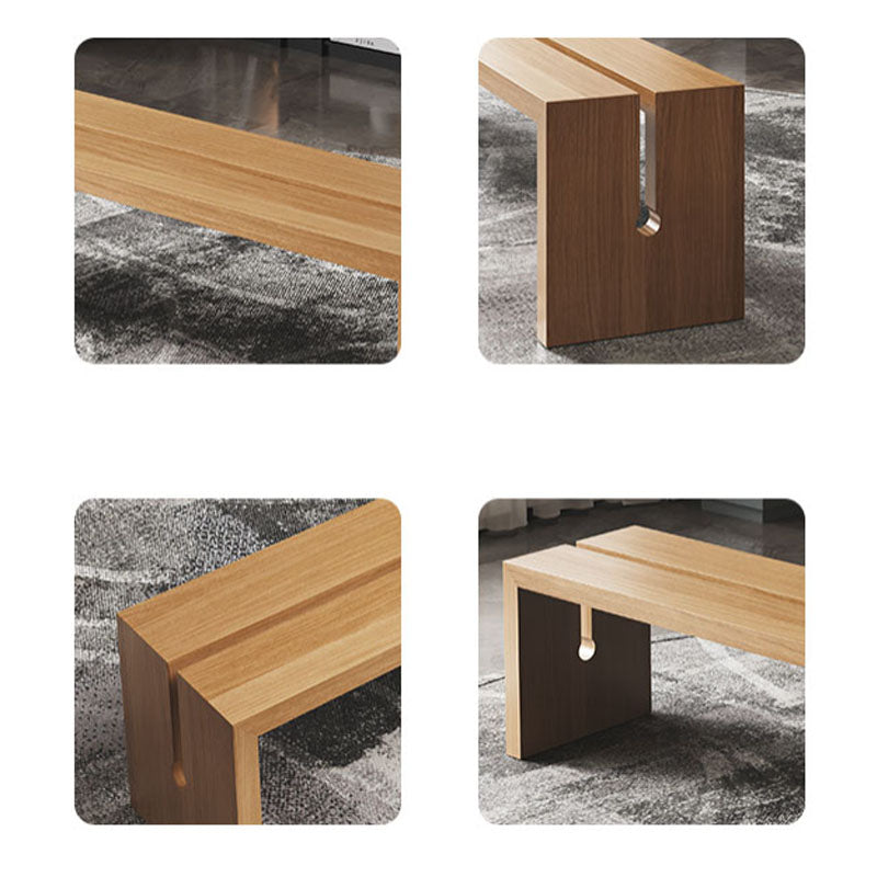 13.65" W Bedroom Bench Modern Style Solid Wood Seating Bench Clearhalo 'Benches' 'Chairs & Seating' 'furn' 'furn_benches' 'Furniture' 'Living Room Furniture' 6477057