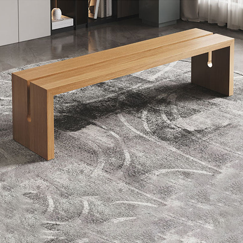 13.65" W Bedroom Bench Modern Style Solid Wood Seating Bench Clearhalo 'Benches' 'Chairs & Seating' 'furn' 'furn_benches' 'Furniture' 'Living Room Furniture' 6477061