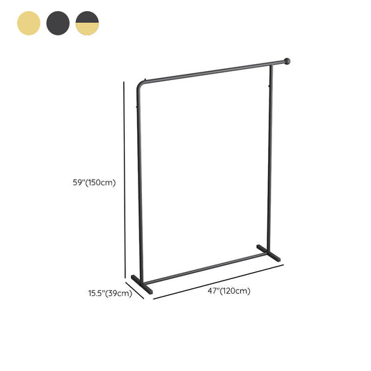 Moderner Kleiderbügel frei stehender Metallbedeckungsregal mit Kleiderhaken