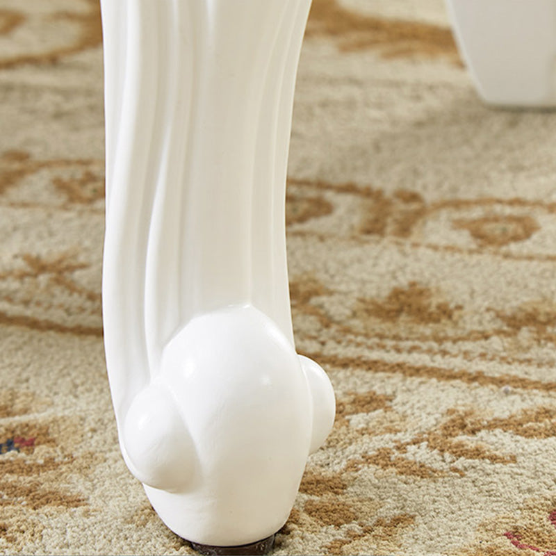 Mid-Century Modern Ottoman Faux Leather Tufted Upholstered Nailhead Trim Rectangle Ottoman Clearhalo 'furn' 'furn_ottomans_poufs' 'Furniture' 'Living Room Furniture' 'Ottomans & Poufs' 'ottomans_poufs' 6477370